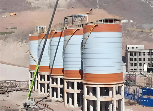 建华高架钢板仓